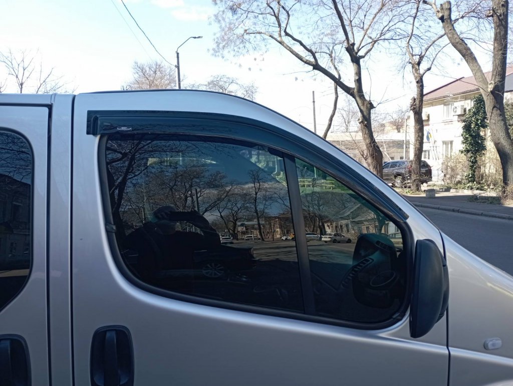 Window Deflectors (2 pcs, HIC) for Nissan Primastar 2002-2014 - image 7