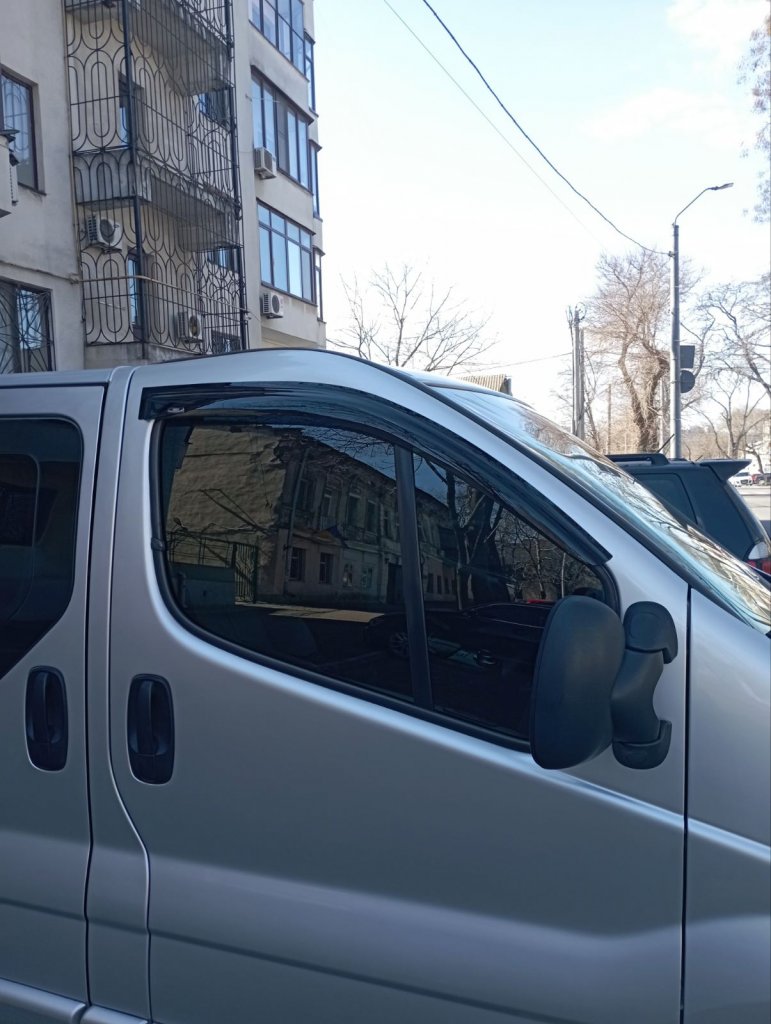 Window Deflectors (2 pcs, HIC) for Opel Vivaro 2001-2015 - image 8