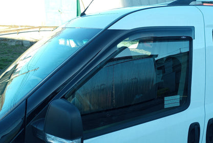 Window Deflectors (2 pcs, HIC) for Fiat Doblo II 2010-2022 - image 3