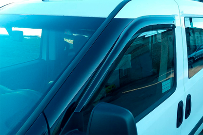 Window Deflectors (2 pcs, HIC) for Fiat Doblo II 2010-2022 - image 7