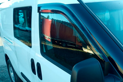 Window Deflectors (2 pcs, HIC) for Fiat Doblo II 2010-2022 - image 8