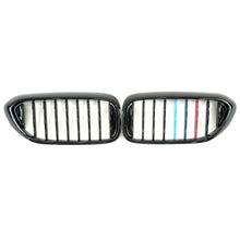 Kidney Grilles 1 Bar (2017-2020, M-Color) for BMW 5 Series G30/G31 2017-2023 - image 2