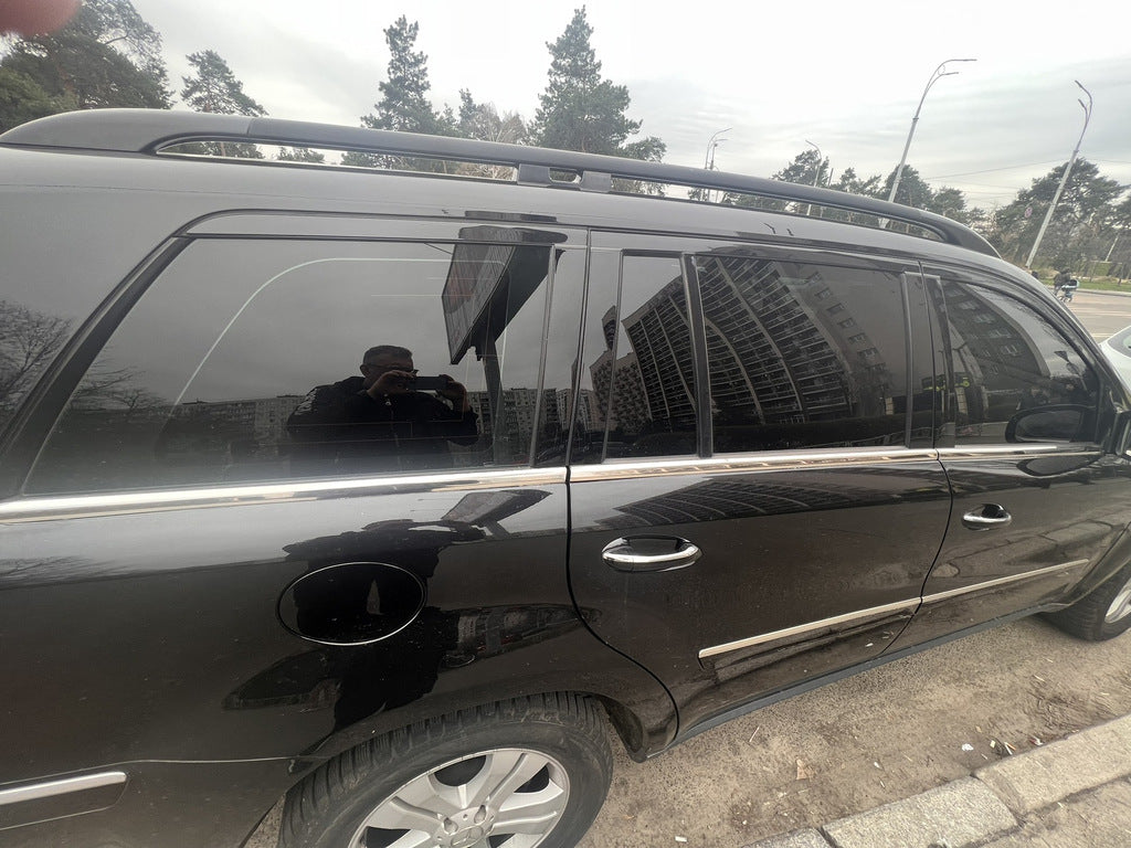 Window Lower Trim Stainless Steel (6 pcs) for Mercedes GL сlass X164 2006-2012 - image 11