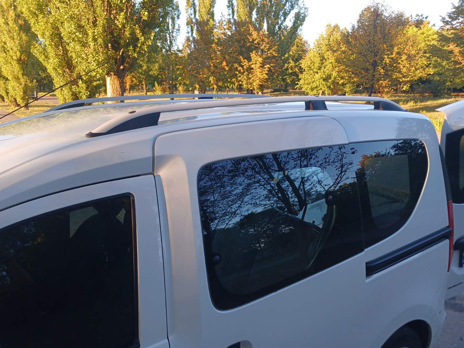 Roof Rails Skyport (matte grey) for Renault Dokker 2013-2022 - image 3