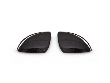Mirror Covers (2 pcs, Carbon) for Mercedes C-сlass W205 2014-2021 - image 1