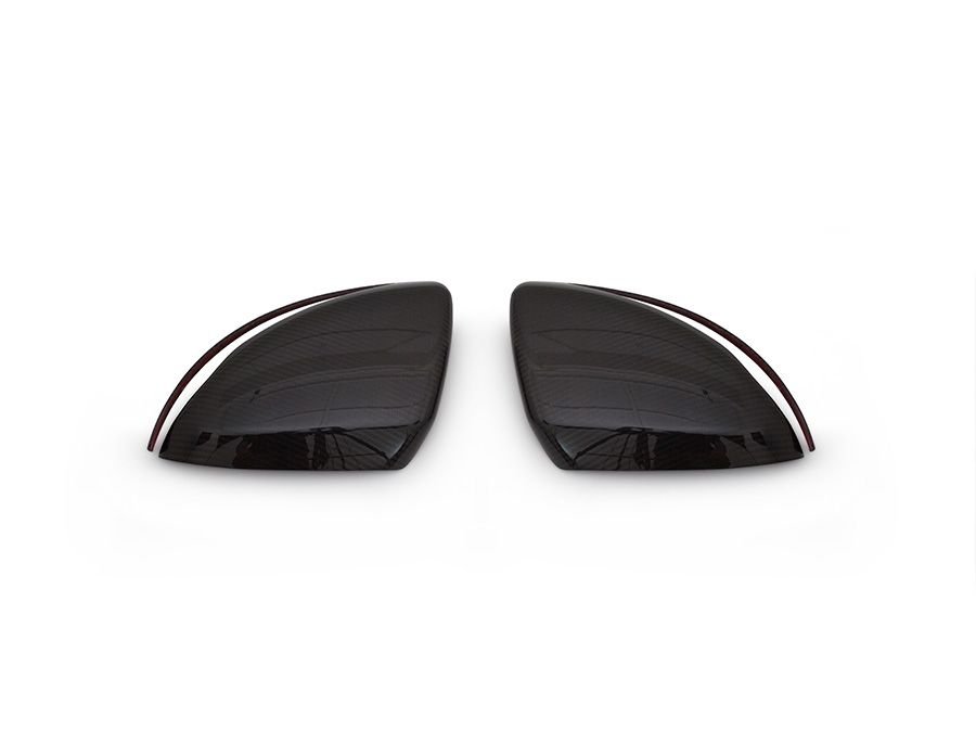 Mirror Covers (2 pcs, Carbon) for Mercedes GLC coupe C253 2016-2023 - image 1