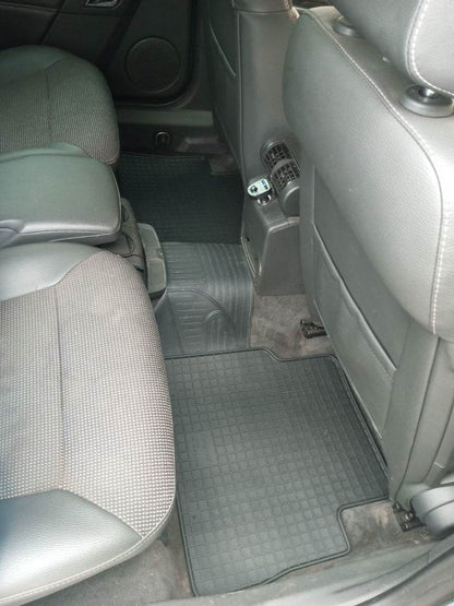 Rubber mats (4 pieces, Polytep) for Opel Vectra C 2002-2008 - Reelken Auto
