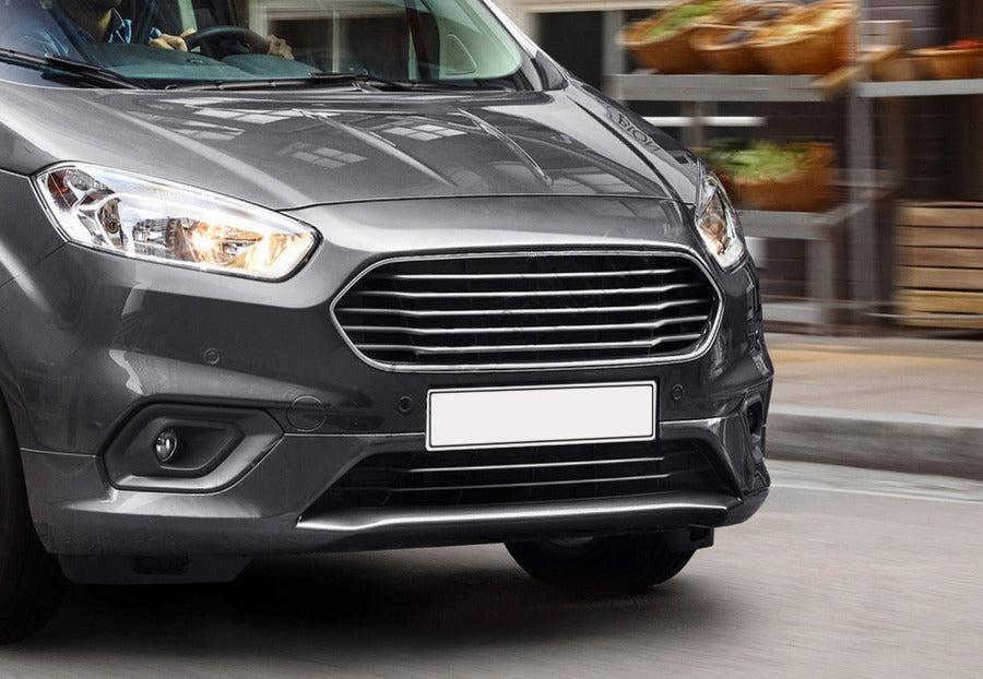 Grille Trim Covers OmsaLine (2018↗, 4 pcs, Stainless Steel) for Ford Courier 2014-2023 - image 1
