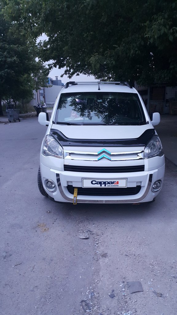 Hood deflector long (EuroCap) for Peugeot Partner Tepee 2008-2018 - image 4