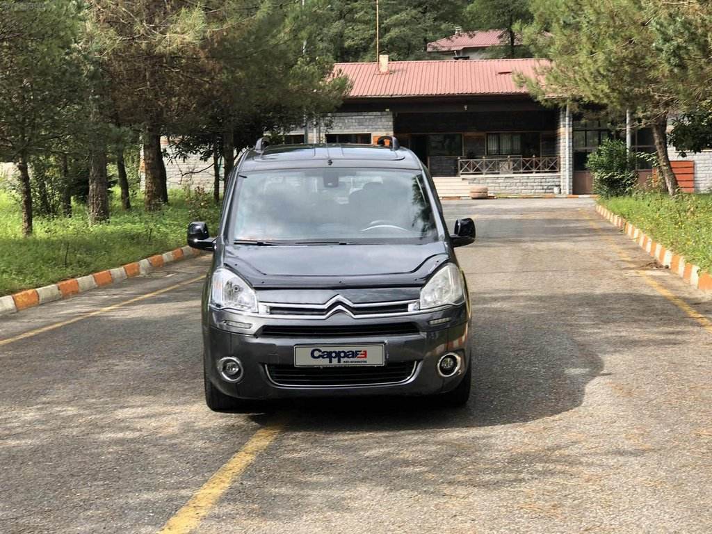 The hood deflector (EuroCap long) for Citroen Berlingo 2008-2018 - Reelken Auto