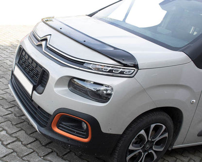 The hood deflector (EuroCap) for Citroen Berlingo/Multispace 2019- - Reelken Auto