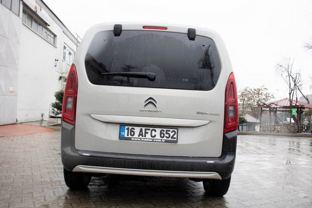 Rear bumper (ABS) for Citroen Berlingo/Multispace 2019- - Reelken Auto