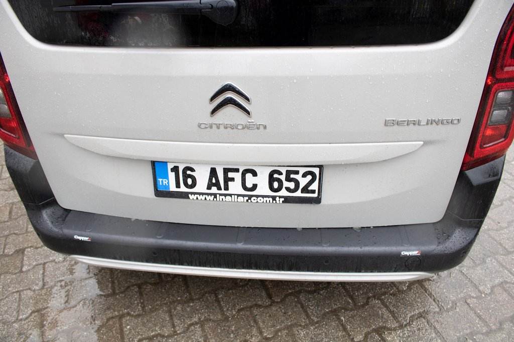 Rear bumper (ABS) for Citroen Berlingo/Multispace 2019- - Reelken Auto