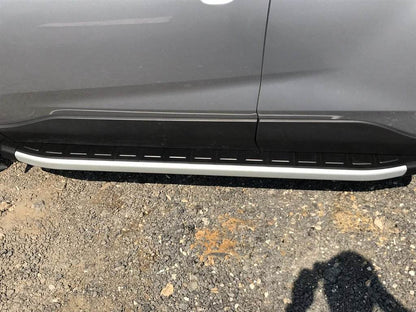 Lateral platforms Fullmond (2 pieces, aluminum) for Toyota Rav 4 2019- - Reelken Auto
