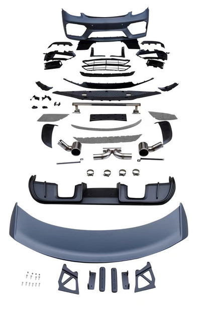 GT4 RS Body Kit for Porsche Boxster/Cayman 982 (718) 2016- - image 4