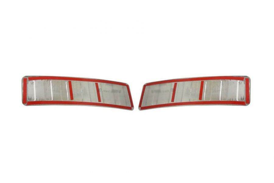 Rear threshold (2 pieces, stainless steel) for Land Rover Discovery Sport - Reelken Auto