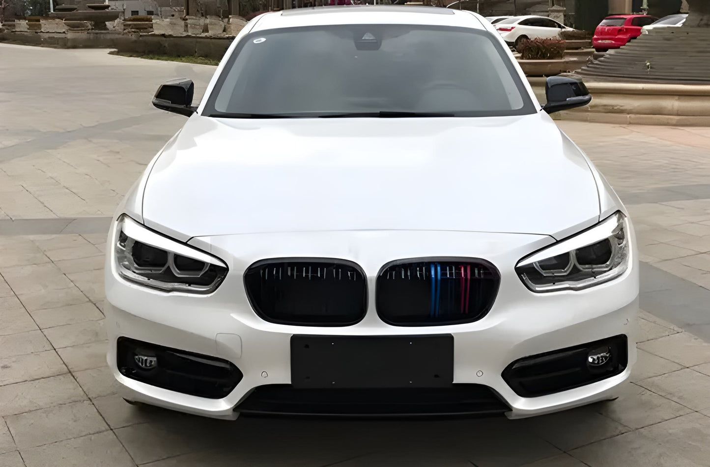 Kidney Grilles M-Look (2015-2019, M-Color) for BMW 1 Series F20/F21 2011-2019 - image 1