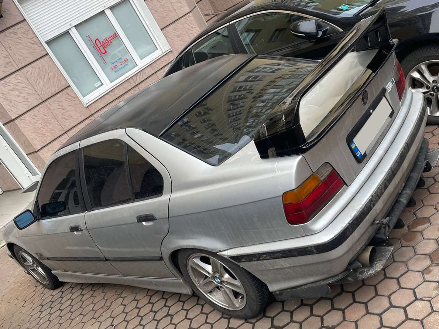 DPT Spoiler (for SD/Coupe, primed for painting) for BMW 3 Series E36 1990-2000 - image 1