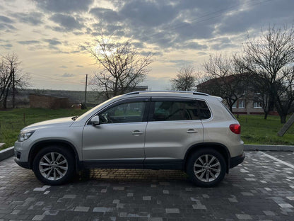 Window Deflectors with Chrome Trim (4 pcs, Niken) for Volkswagen Tiguan 2007-2016 - image 4