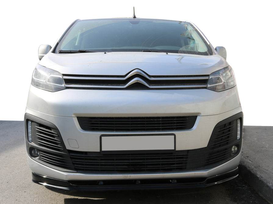 Front lip skirt (ABS) for Citroen Jumpy/Dispatch 2017- - Reelken Auto