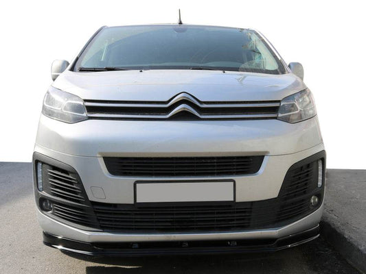 Front lip skirt (ABS) for Citroen Jumpy/Dispatch 2017- - Reelken Auto