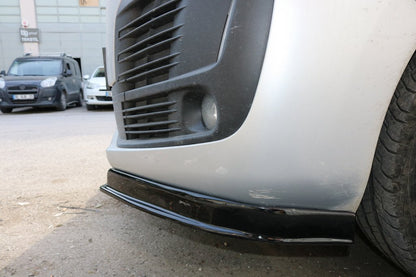 Front lip spoiler (ABS) for Citroen SpaceTourer 2016- - image 4