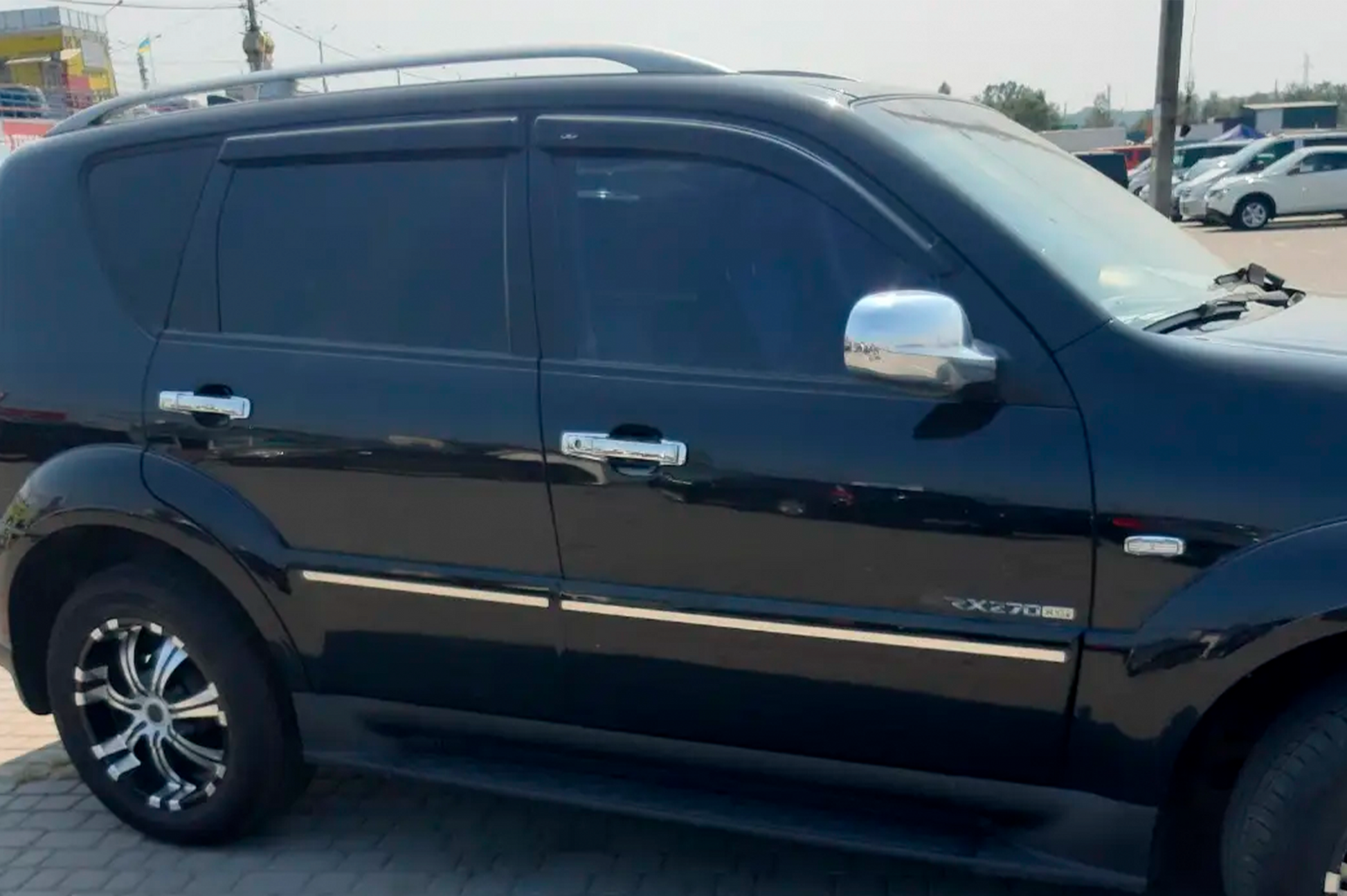 Window Deflectors 2013+ (4 pcs, HIC) for SsangYong Rexton I 2001-2017 - image 3