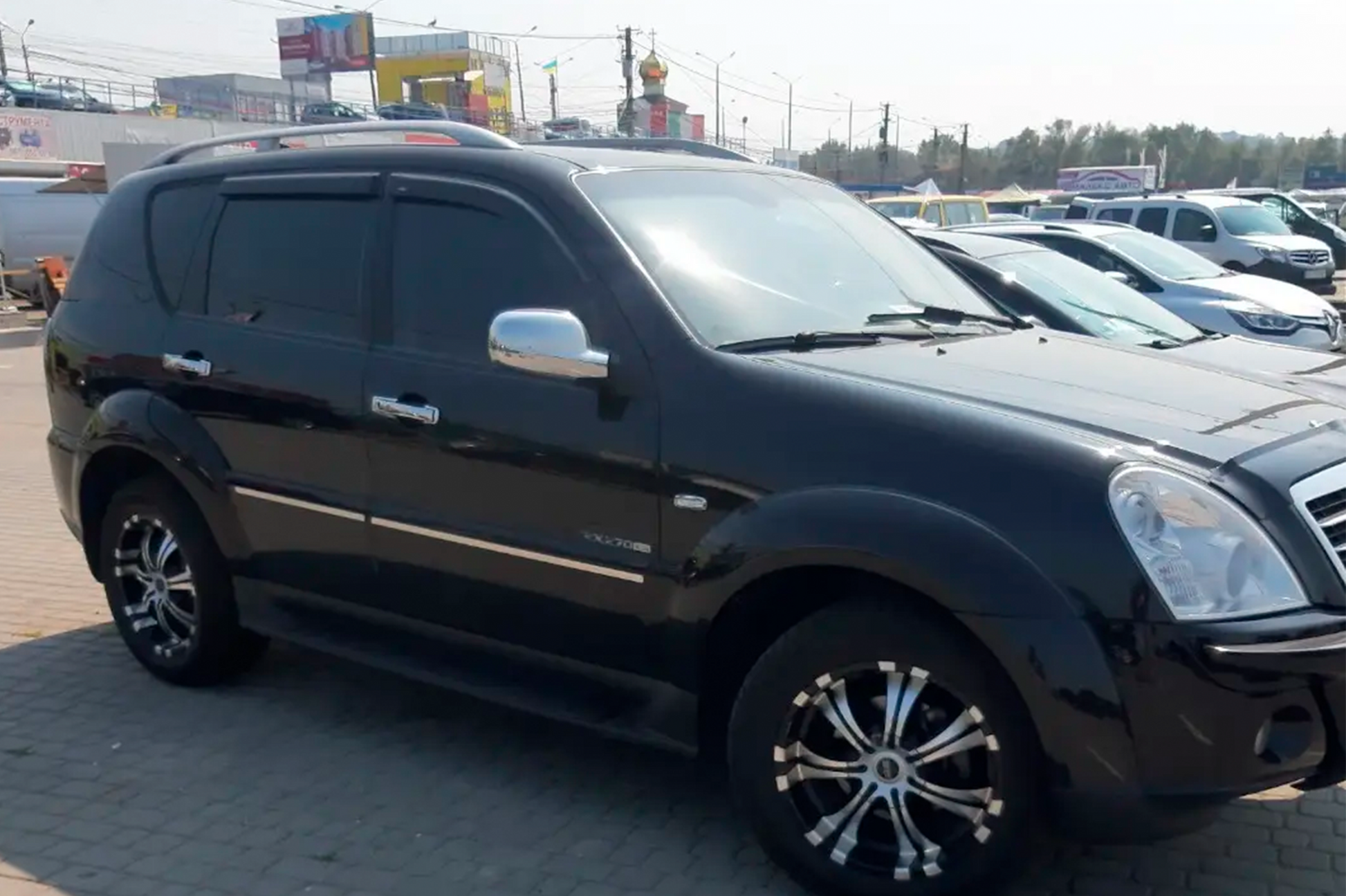 Window Deflectors 2013+ (4 pcs, HIC) for SsangYong Rexton I 2001-2017 - image 4
