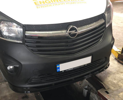 Front lip spoiler (ABS) for Fiat Talento 2016- - image 9