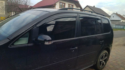 Deflectors (4-piece, HIC) for Volkswagen Touran 2003-2010 - Reelken Auto
