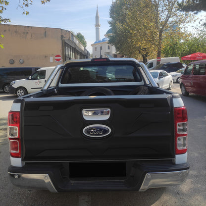 Rear Tailgate Cover CappaFe (2015+, ABS) for Ford Ranger 2011-2022 - image 3