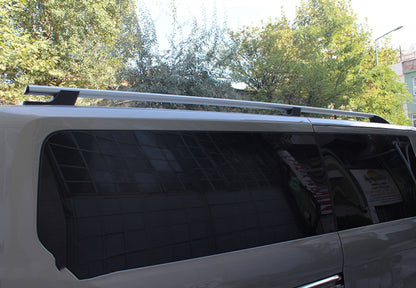 Roof rails OmsaLine Sport (2 pieces, gray) for Ford Transit 2014↗ - image 1