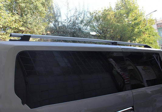 Roof rails OmsaLine Sport (2 pieces, gray) for Ford Transit 2014↗ - image 1