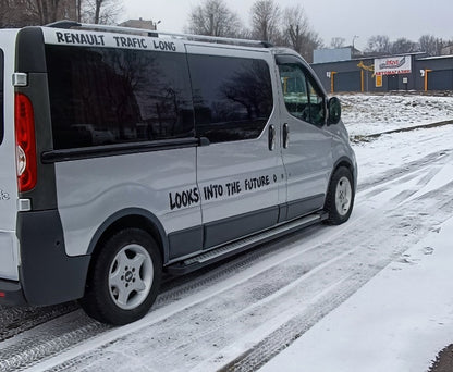 Side Steps Allmond Grey (2 pcs, Aluminum) for Opel Vivaro 2001-2015 - image 4