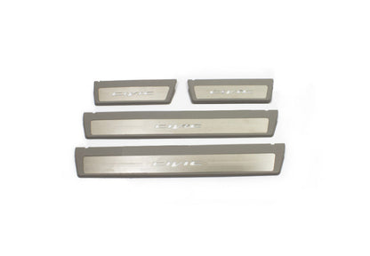 Door Sill Covers Isikli (4 pcs) for Honda Civic Sedan IX 2011-2016 - image 1