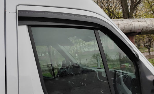 Window Deflectors (2 pcs, Sunplex Sport) for Opel Movano 2010-2021 - image 1