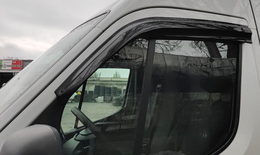 Window Deflectors (2 pcs, Sunplex Sport) for Renault Master 2011-2023 - image 3