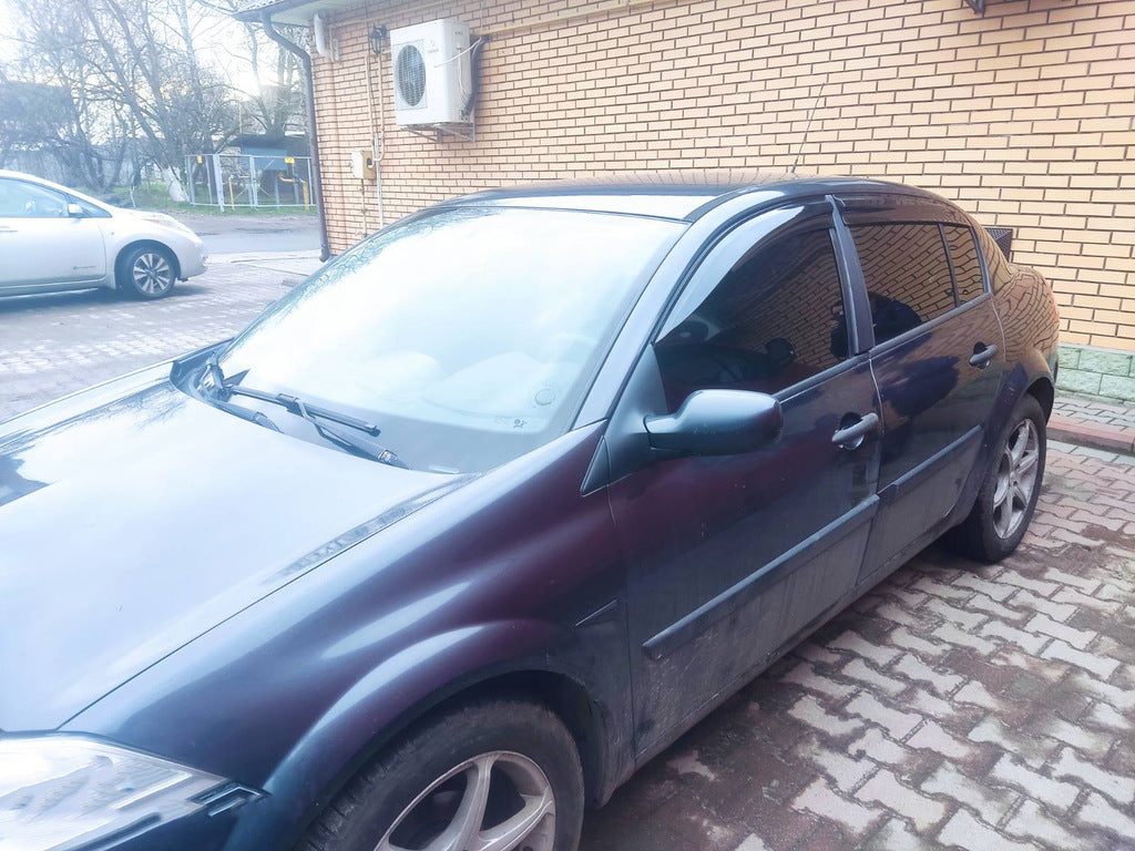 Window Deflectors SD (4 pcs, Perflex Sport) for Renault Megane II 2004-2009 - image 3