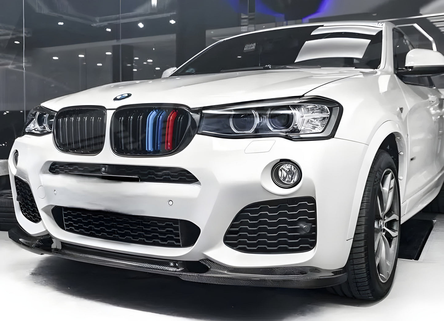 Kidney Grilles M-Look (2014-2018, M-Color) for BMW X3 F25 2011-2018 - image 4