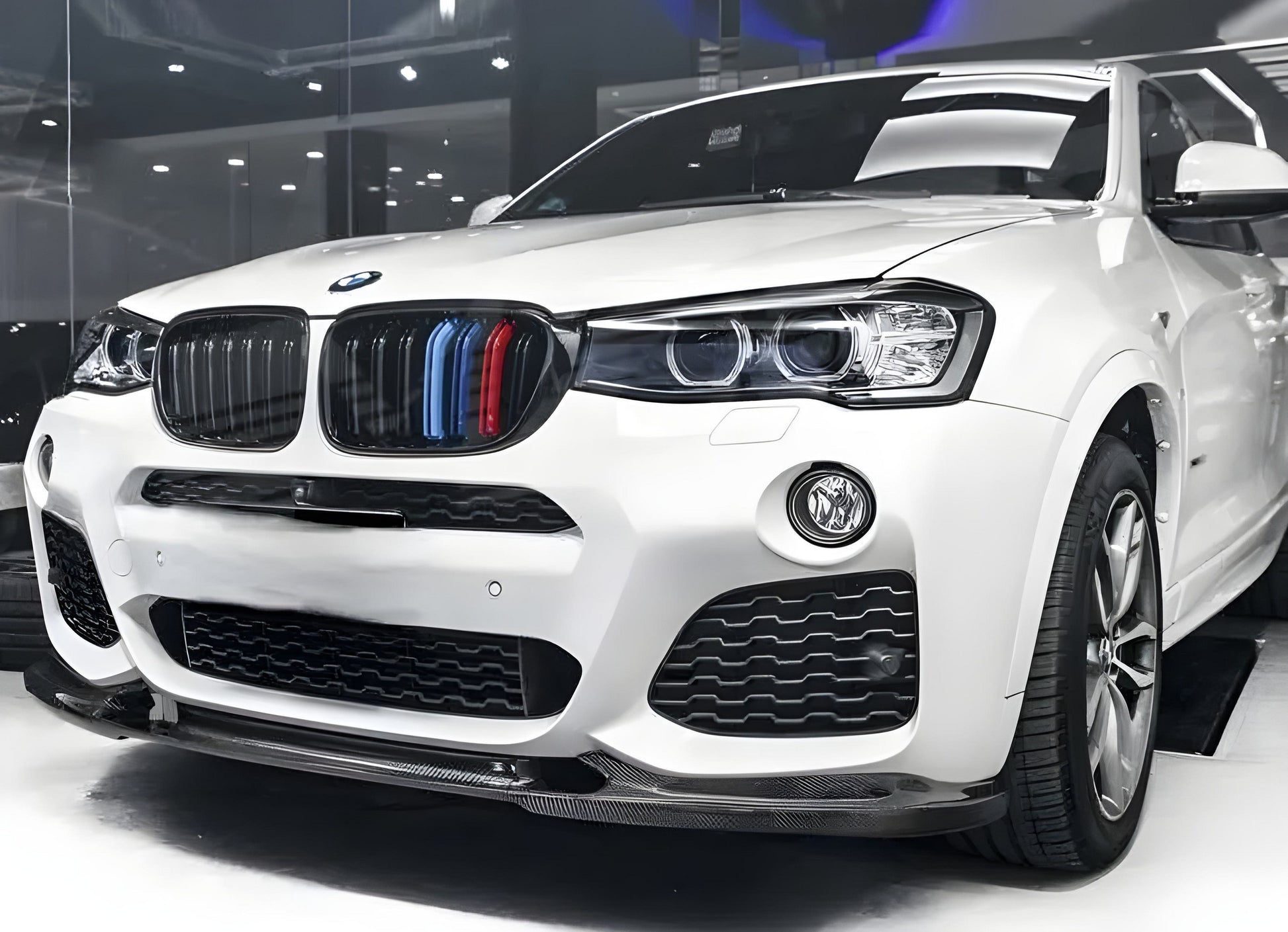 Kidney Grilles M-Look (2014-2018, M-Color) for BMW X3 F25 2011-2018 - image 4