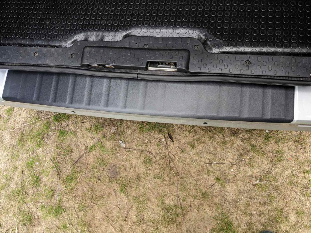 Rear bumper protector DDU (ABS) for Opel Vivaro 2015-2019 - image 6