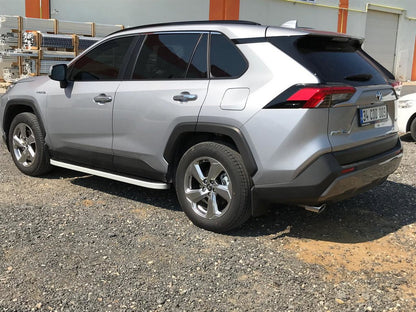 Side Steps Tayga Grey (2 pcs, Aluminum) for Toyota Rav 4 2019- - image 4