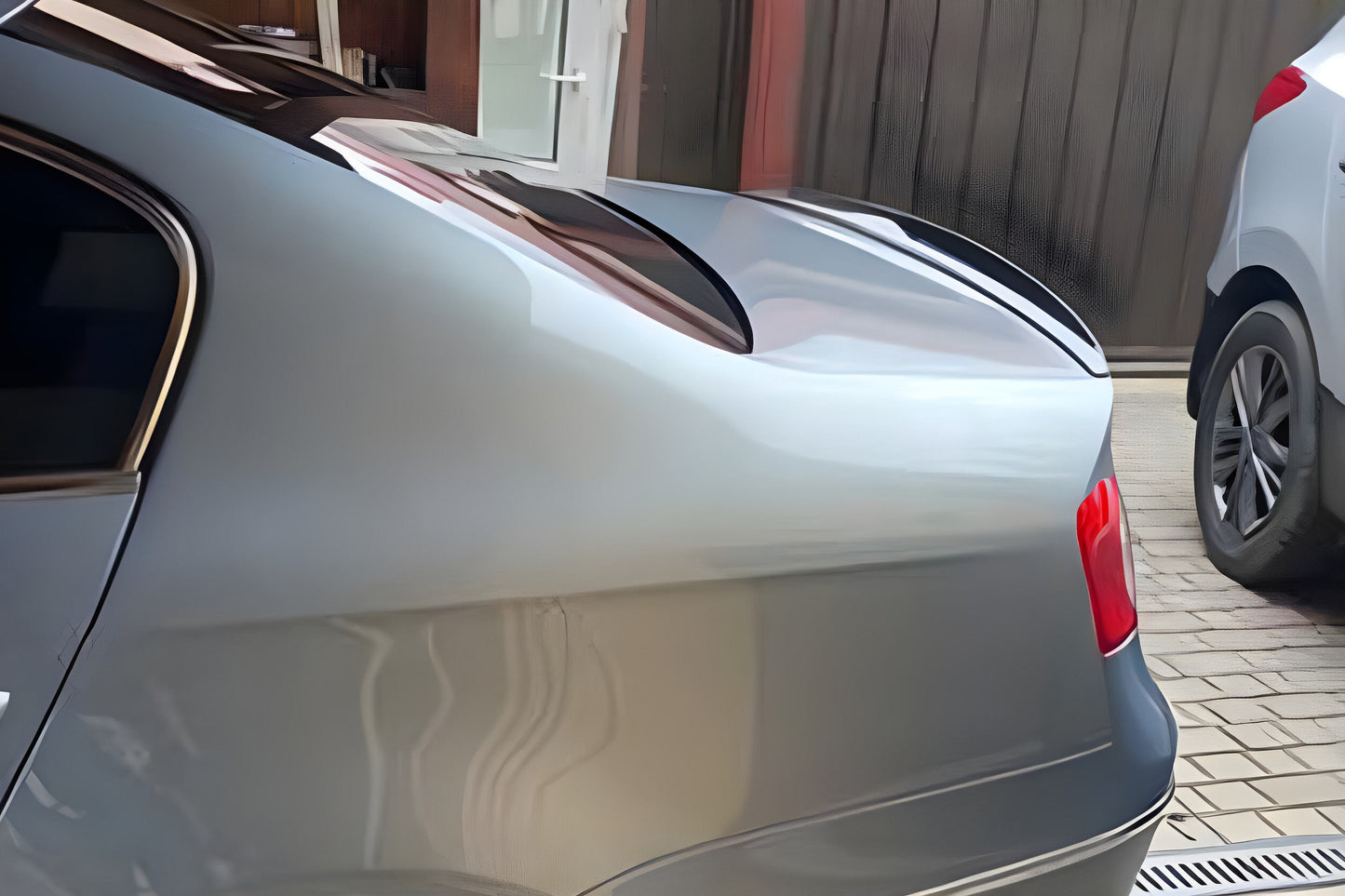 Spoiler LIP (Sunplex, black) (115.8cm x 6.3cm) for Volkswagen Jetta 2006-2011 - image 3