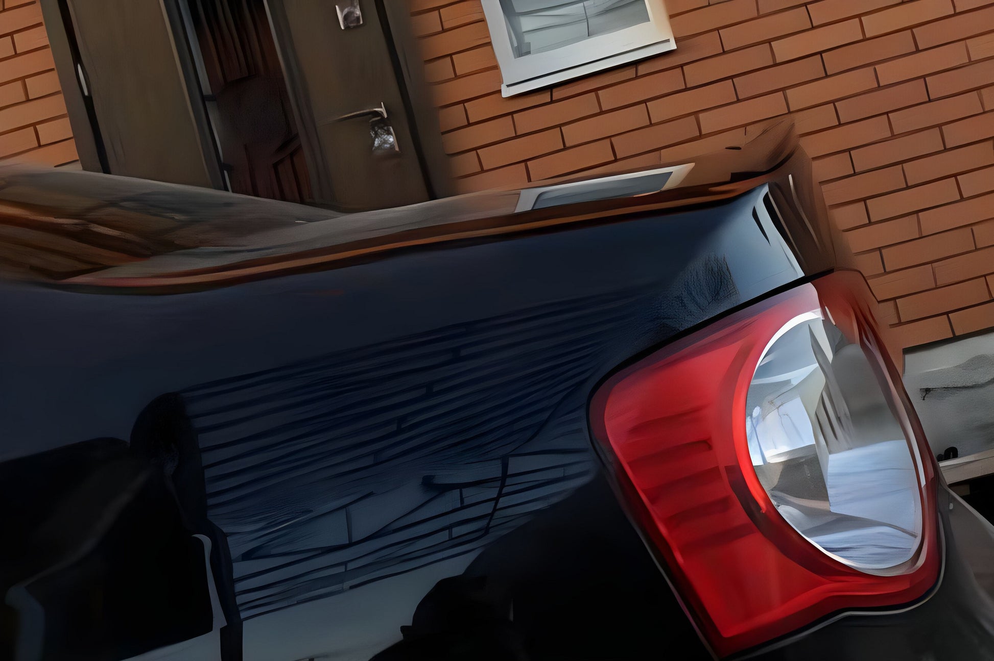 Spoiler LIP (Sunplex, black) (115.8cm x 6.3cm) for Volkswagen Jetta 2006-2011 - image 4