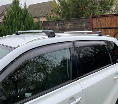 Crossbars with integrated roof rails under the key (2 PCs) for Suzuki Vitara 2015↗ - image 2