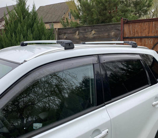 Crossbars with integrated roof rails under the key (2 PCs) for Suzuki Vitara 2015↗ - image 2