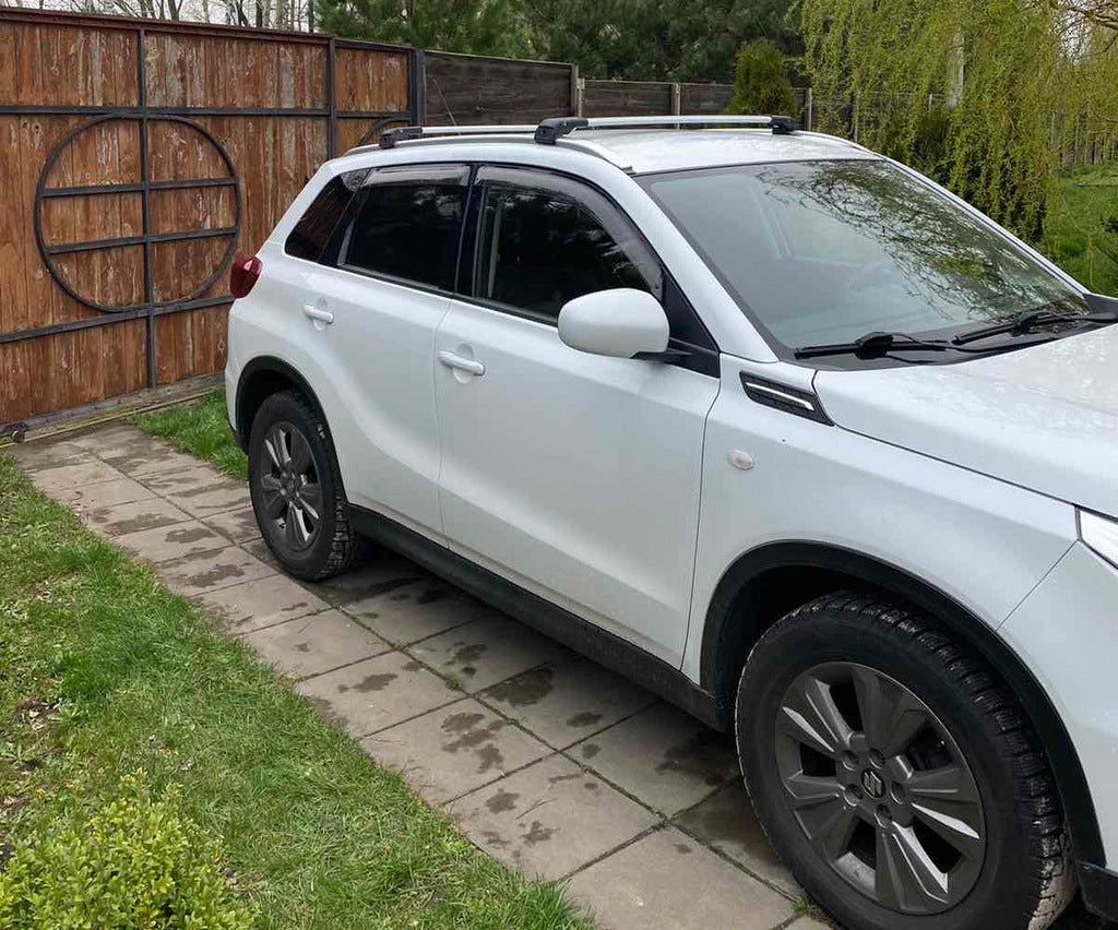 Crossbars with integrated roof rails under the key (2 PCs) for Suzuki Vitara 2015↗ - image 4