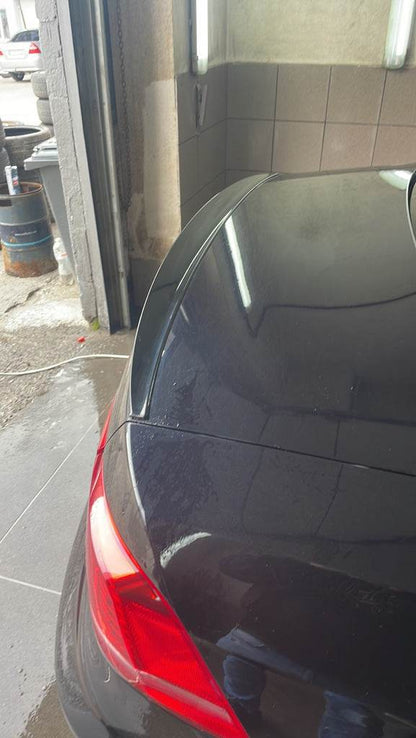 LIP spoiler (Sunplex, black, for EU) (115.8cm * 6.3cm) for Volkswagen Passat B7 2012-2015 - Reelken Auto