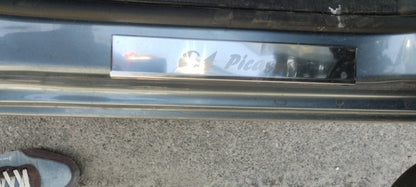 Carmos Door Sill Protectors (4pcs, Stainless Steel) for Citroen C-4 Picasso 2006-2013 - image 5