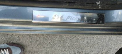 Door sills Carmos (4 pieces, stainless.) for Citroen C-4 Picasso 2006-2013 - Reelken Auto